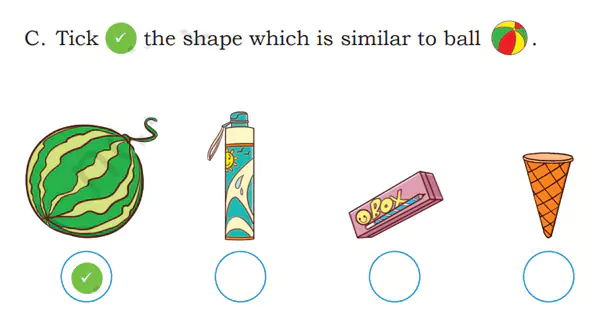 NCERT Class 2 Joyful-Mathematics Chapter 2 What is Long What is Round (Page12)